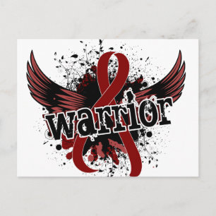 16 sicklecellsjuka hos Warrior Vykort