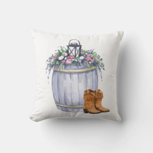 16 tum x 16 tum Dekorativ kudde sommar Landsbyggsb