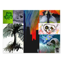 16-tums x 12-tums, konstnärligt insamlingsfoto Pap