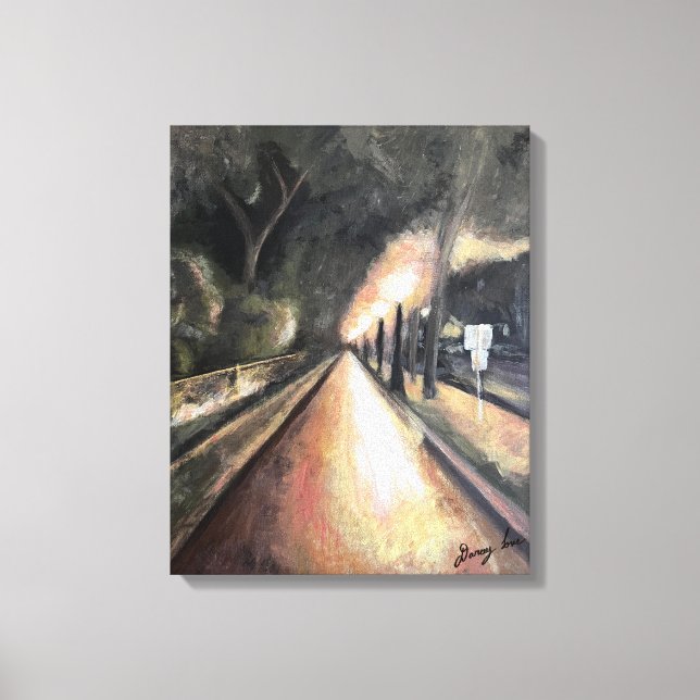 16-tums x 20-tums x 0,75-tums stackat Kanvastryck (Framsida)