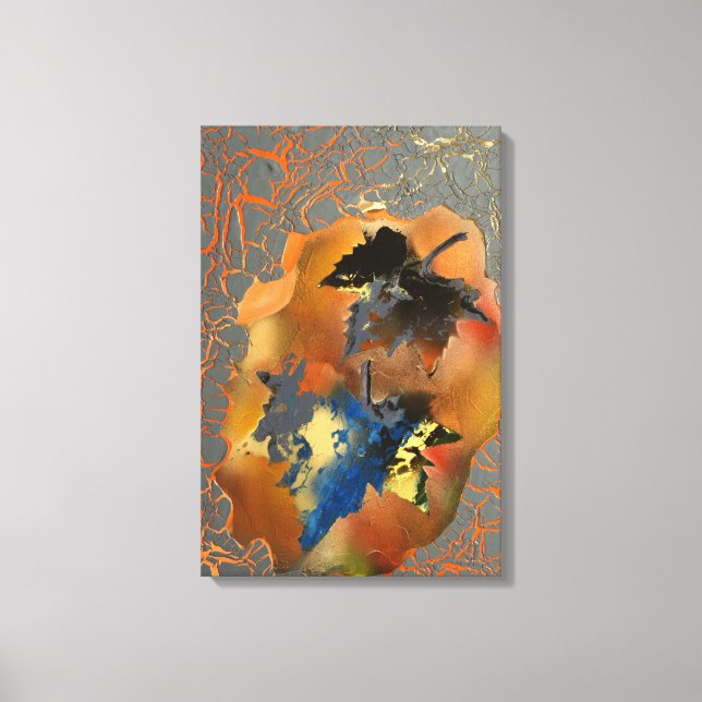 16-tums x 24-tums foglie morte canvastryck (Framsida)