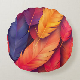 16-tumsdekorfärg för personligens runda beslag rund kudde