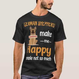 16 tyska herdedjur gör att jag inte får så mycket  t shirt
