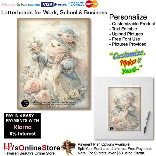 16 Victorian Vintage Elegant Charming Classic  Brevhuvud (16 Victorian Vintage Elegant Charming Classic Letterhead.)