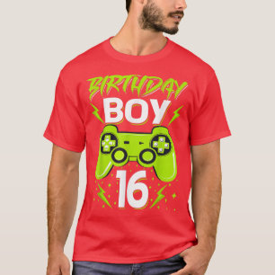 16 Video Game Controller-spelare 16:e B T Shirt
