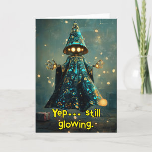 *~* 16 Whimsical Glow Funny Magic jul AP97 Tack Kort