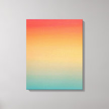 16 x 20 tum Modern Rainbow Himlar Red Gult Blue