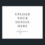 16 x 20 tum Poster - Liggande<br><div class="desc">Anpassa kortet i Mallen. När du är klar med redigeringen hämtar du filen i JPG-format (glöm inte att aktivera utfallsalternativet). Ladda upp designen här genom att klicka på den blå "Anpassa"-knappen.</div>