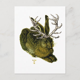 16th århundrade Jackalope Vykort