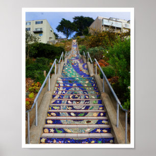 16th Avenue Tiled Steg #6-2 Poster
