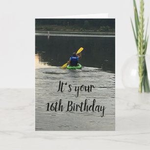 **16th BIRTHDAY** FÅ UT VAD SOM GÖR U LYCKLIG Kort