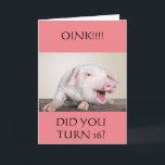 **16th** BIRTHDAY HUMOR FRÅN COMEDIC GRIS Card Kort<br><div class="desc">JAG ÄLSKADE ATT TA DEN HÄR FOTEN OCH SKAPAR DET HÄR KORTET FÖR ATT JAG "VET" NÅGON DÄR KOMMER ATT "KÄRLEK OCKSÅ" OCH JAG HOPPAS ATT NI GÖR TILLRÄCKLIGT FÖR ATT SKICKA ELLER GE DET TILL EN VÄNNADS- ELLER FAMILJEMEDLEM:) FÖRÄNDRA ÅLDERN OM DU BEHÖVER DET PÅ SEKUND.</div>