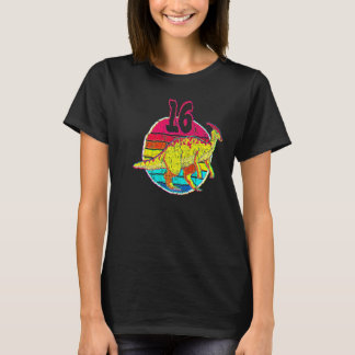 16th Birthday I Parasaurolophus I Family Matching T Shirt