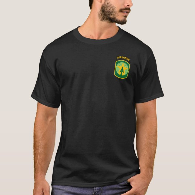 16th Den luftburna MP-brigaden lappar T Shirt (Framsida)
