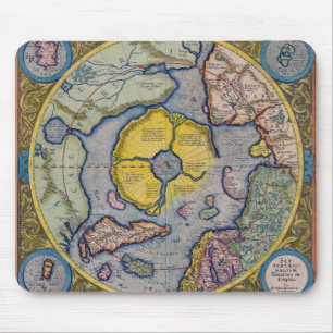 16th Karta för århundradeMercator nordpolen Musmatta