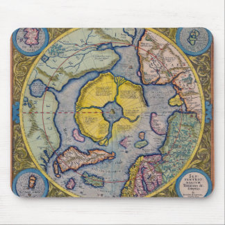 16th Karta för århundradeMercator nordpolen Musmatta