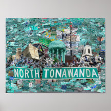 16x12 Affisch, Gatorna i North Tonawanda NY