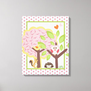16x20 Canvas Art Nursery Print Kärlek and Nature G