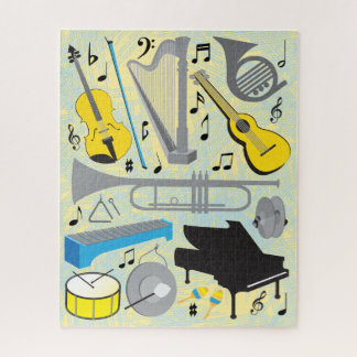 16x20 Instruments Puzzle för färgblinda Pussel