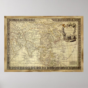 1700 AD GAMLA VÄRLDSMARTA Poster