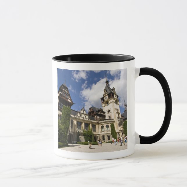 1700-tals slottet Peles, Sinaia, Rumänien, 2 Mugg (Höger)