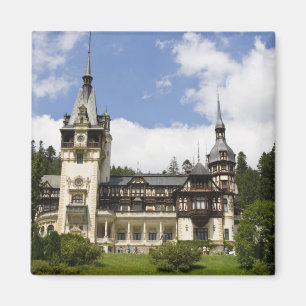 1700-tals slottet Peles, Sinaia, Rumänien, Magnet