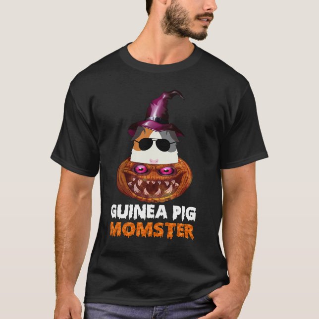 170 Guineas Momster Pumpkin Monster Funny Hallo i  T Shirt (Framsida)