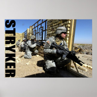 172:a STRYKER BRIGADE Poster