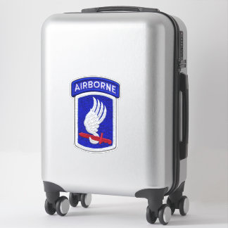 173:e ABN Airborne Brigade Himlar Soldiers Contour Klistermärken