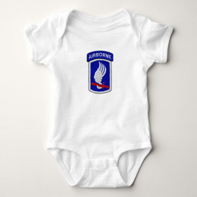 173:e ABN Airborne Brigade Patch Småbarn T-Shirt (Framsida)