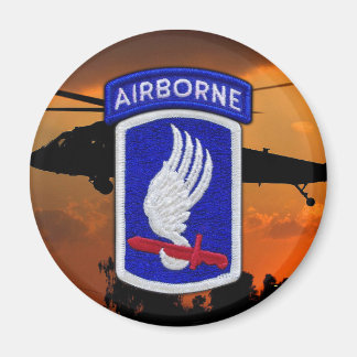 173:e ABN BDE Airborne Brigade Himlar Soldiers Vet Magnet
