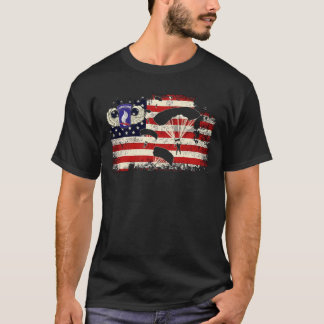 173:e Airborne Brigade US Flagga Shirt Airborne Pa T