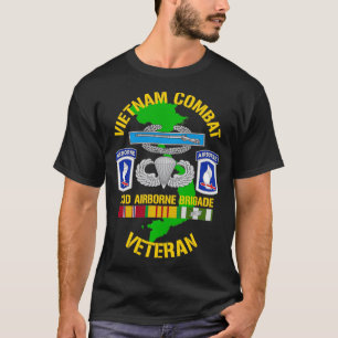 173:e Airborne Brigade Vietnam Combat Veteran Pul T Shirt