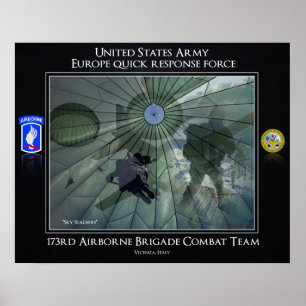 173:e flygburna brigabekämpningsteamet poster