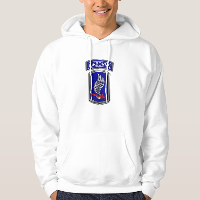 173:e flygburna brigaden hoodie (Framsida)