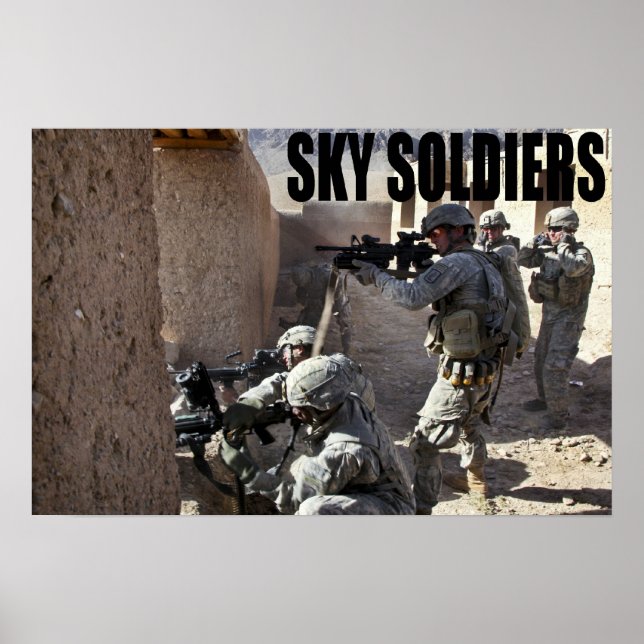 173:e flygburna brigaden poster (Framsidan)