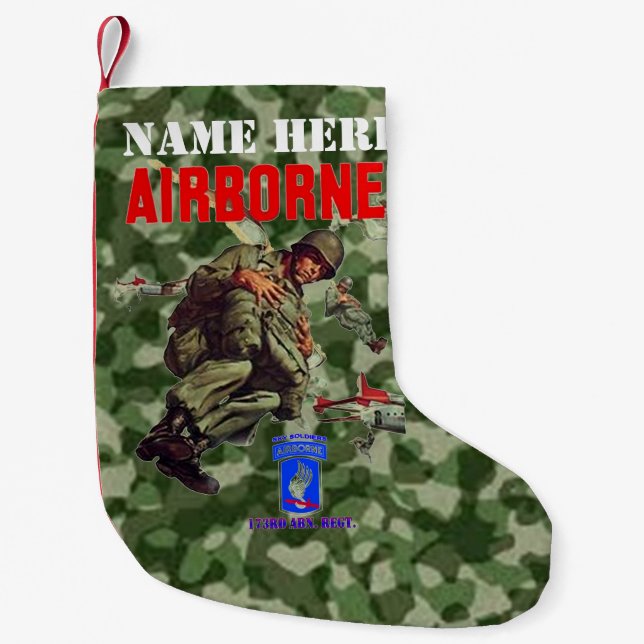 173:e HIMLAR SOLDIERS Liten Julstrumpa (Framsidan)