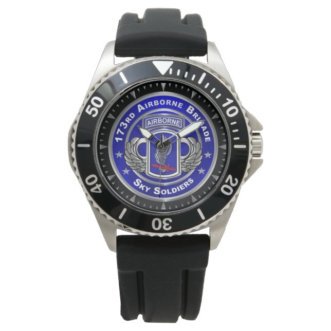 173:e luftburna brigaden   armbandsur (Framsida)