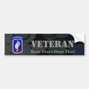 173. luftburna brigadveteranbildekal bildekal