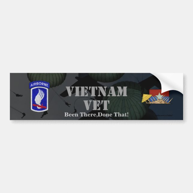 173. luftburna brigadvietnamkrigetbildekal bildekal (Framsidan)