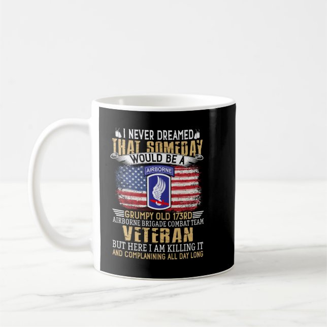 173 RD AIRBORNE BRIGADE VETERAN KAFFEMUGG (Vänster)