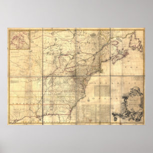 1757 - Trettonkolonier Poster