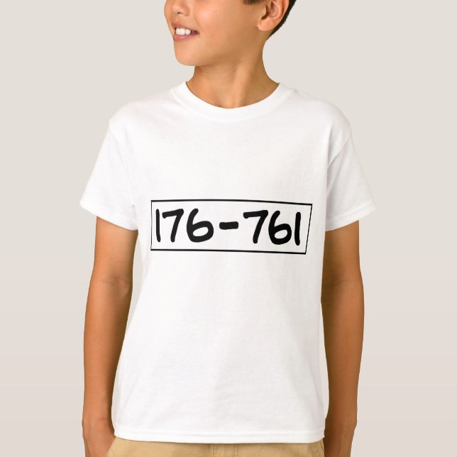 176-761 TEE SHIRT (Framsida)
