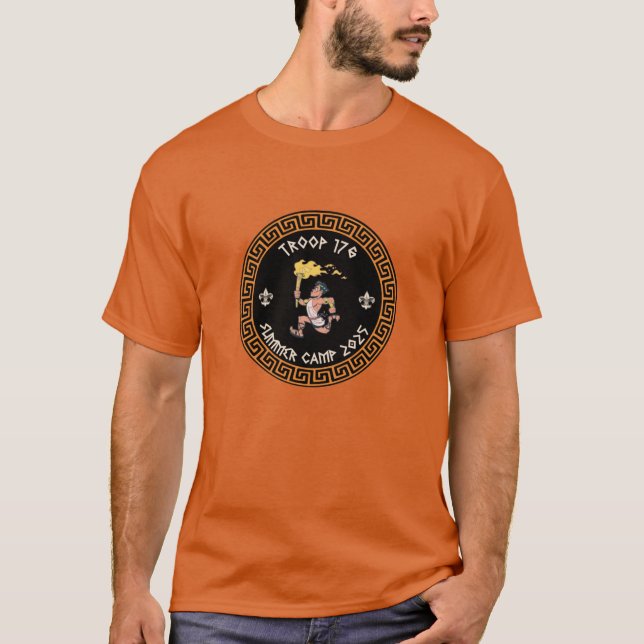 176 Sommarläger 2025 - Stil F T Shirt (Framsida)