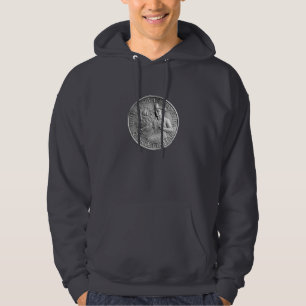 1776-1976 Bicentennial inkvartera Sweatshirt Med Luva