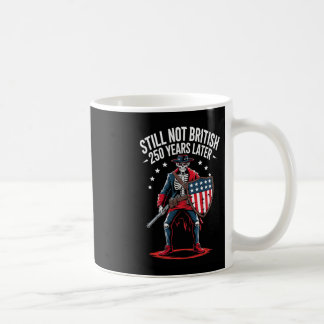 1776 2026 250 år fortfarande inte brittiska 250 år kaffemugg