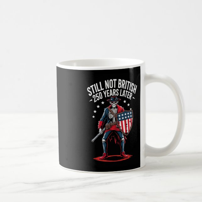 1776 2026 250 år fortfarande inte brittiska 250 år kaffemugg (Höger)