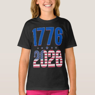 1776 2026 250 år frihet t shirt