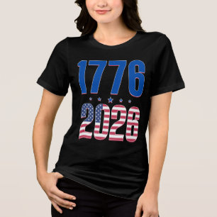 1776 2026 250 år frihet t shirt