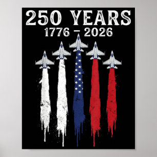 1776-2026 250-årsjubileum USA 250 år jubileum Poster